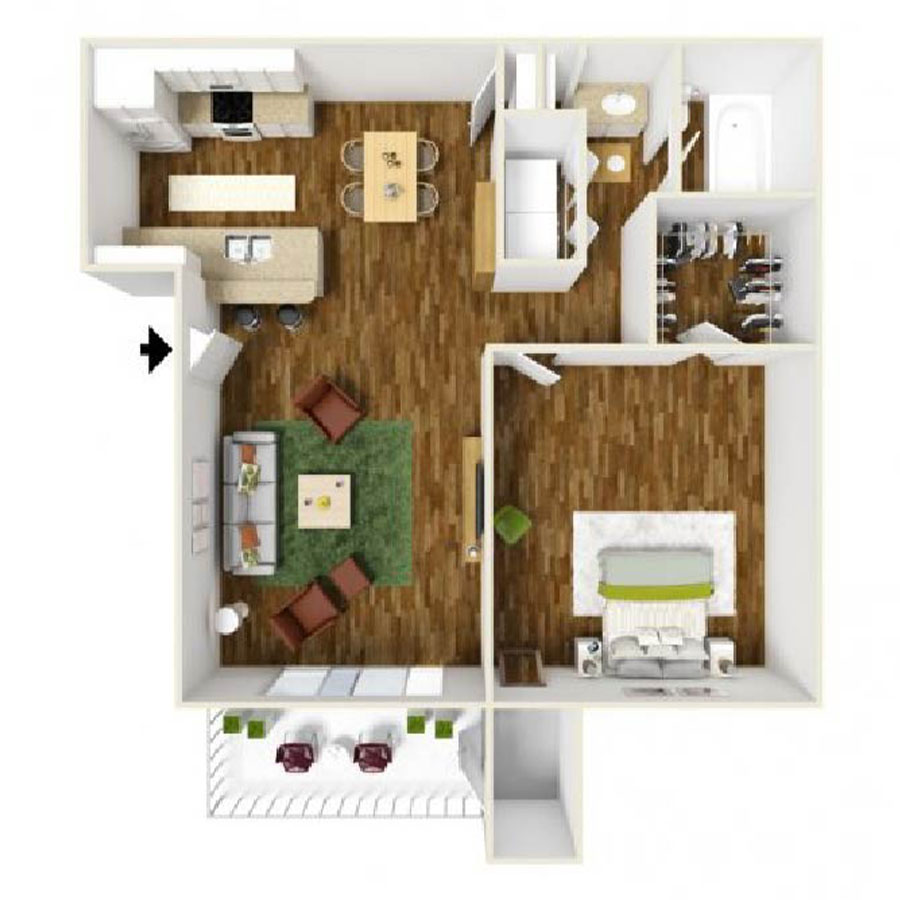 Pebble Beach floor plan