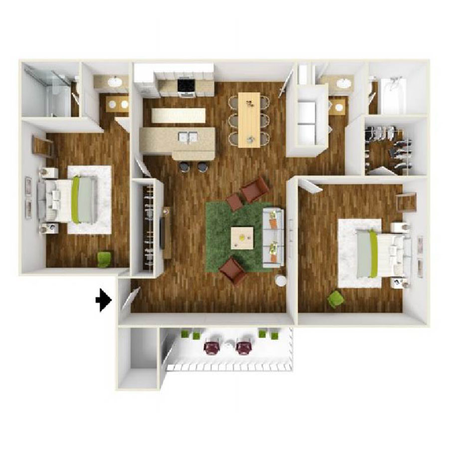 St Andrews floor plan