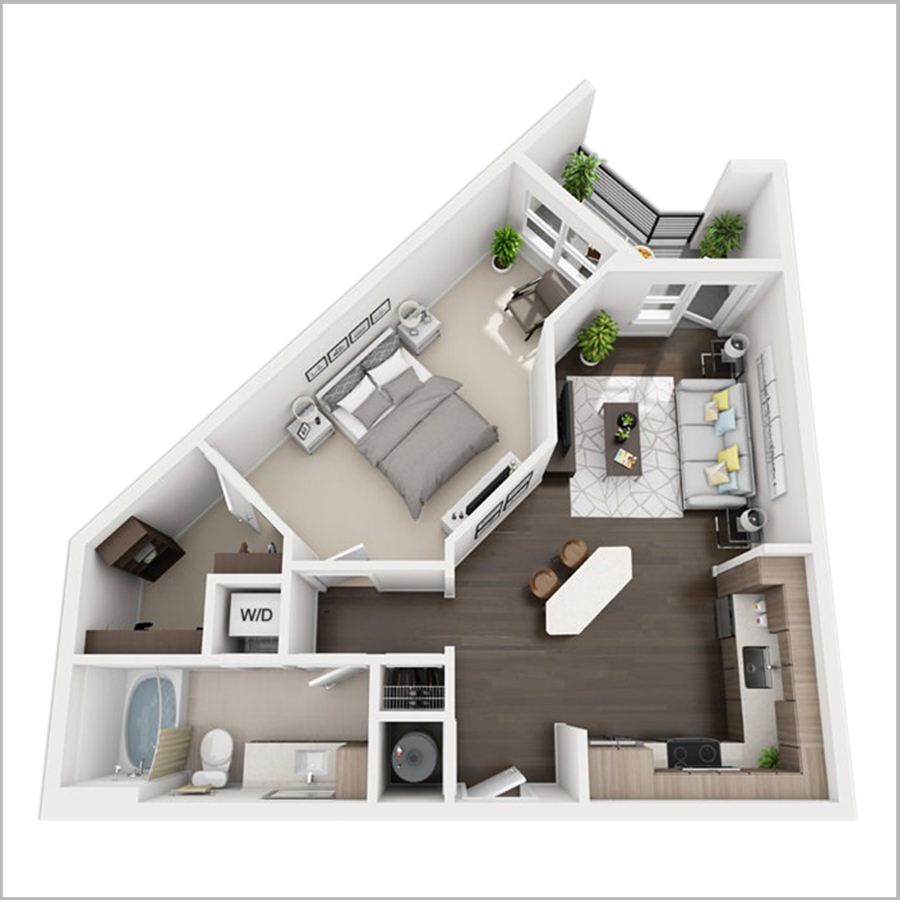 A2 floor plan