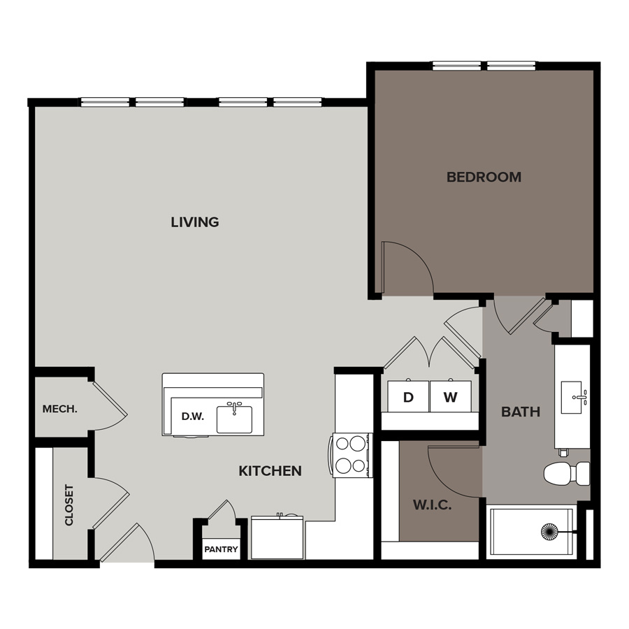 A2 floor plan