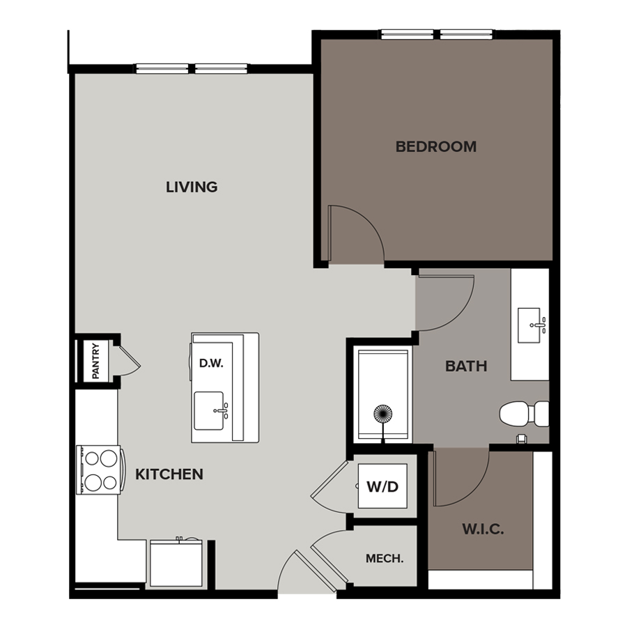 A1 floor plan