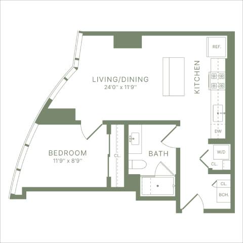 A2 floor plan