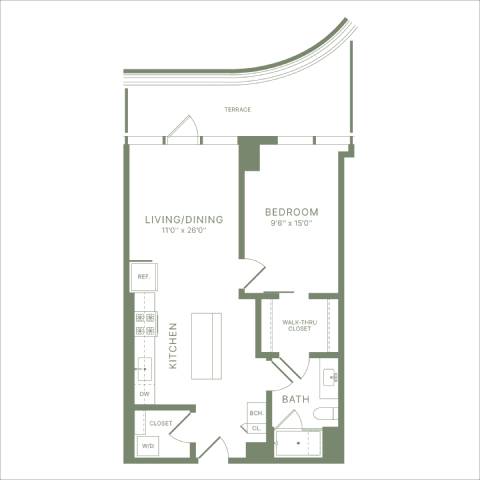 A1 floor plan