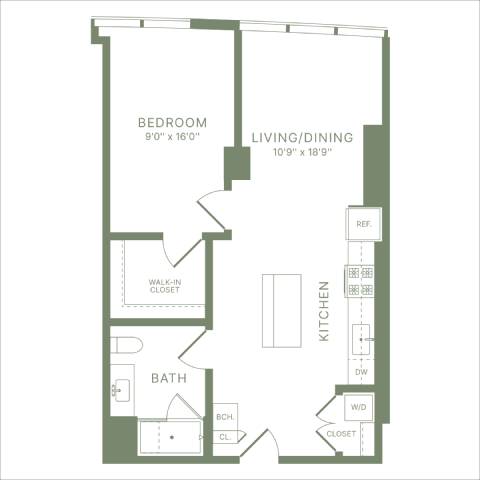 A6 floor plan