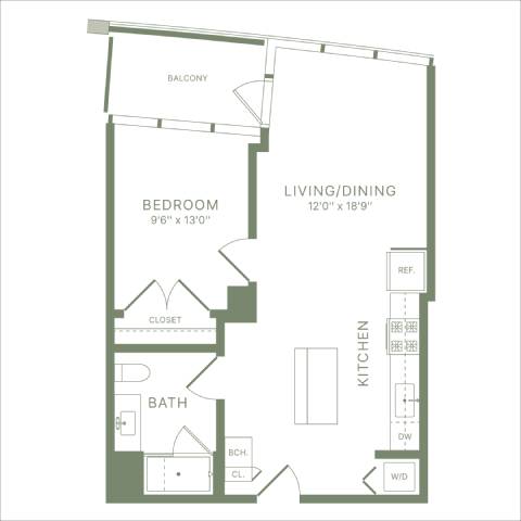 A21 floor plan