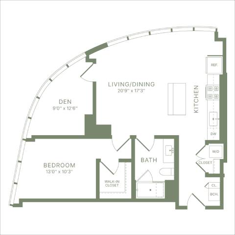 A6.1 floor plan