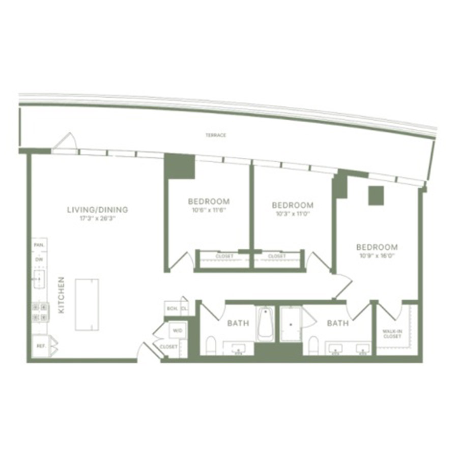 PHD1 floor plan