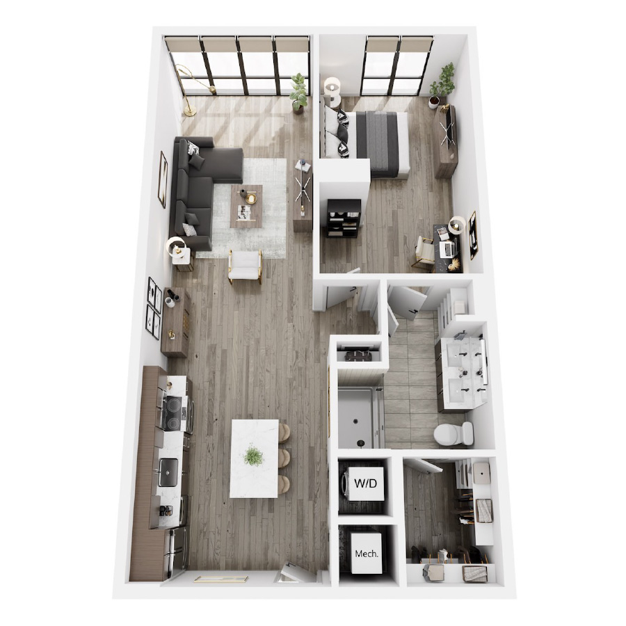 A3 floor plan