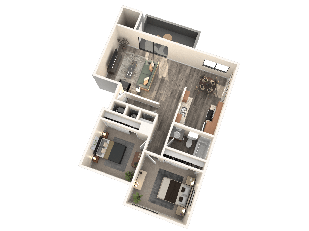 Plan B floor plan