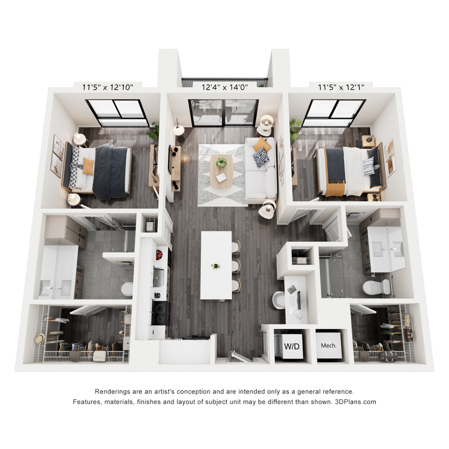 B4 floor plan