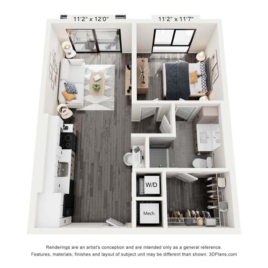 A4 floor plan