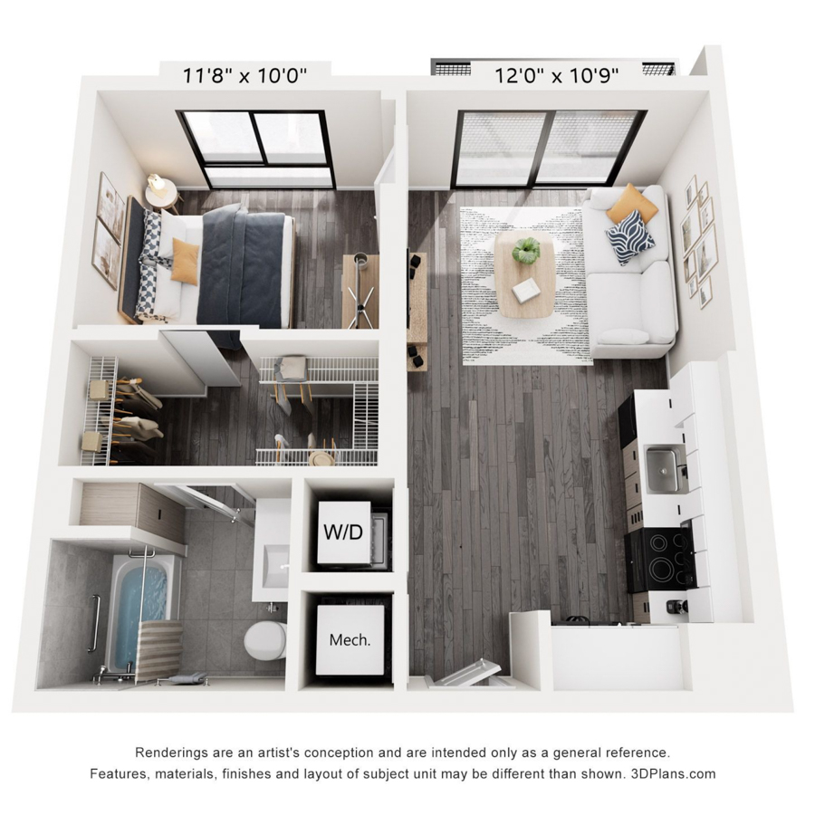 A2w floor plan