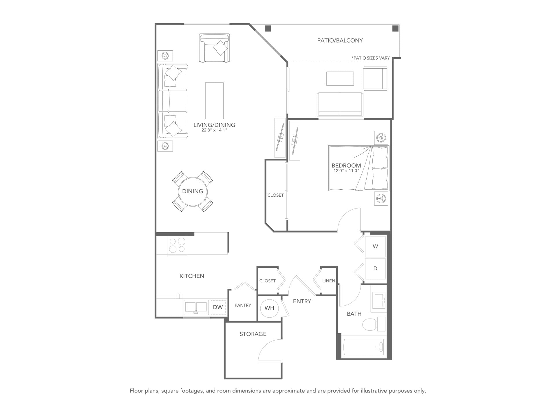 A1 floor plan