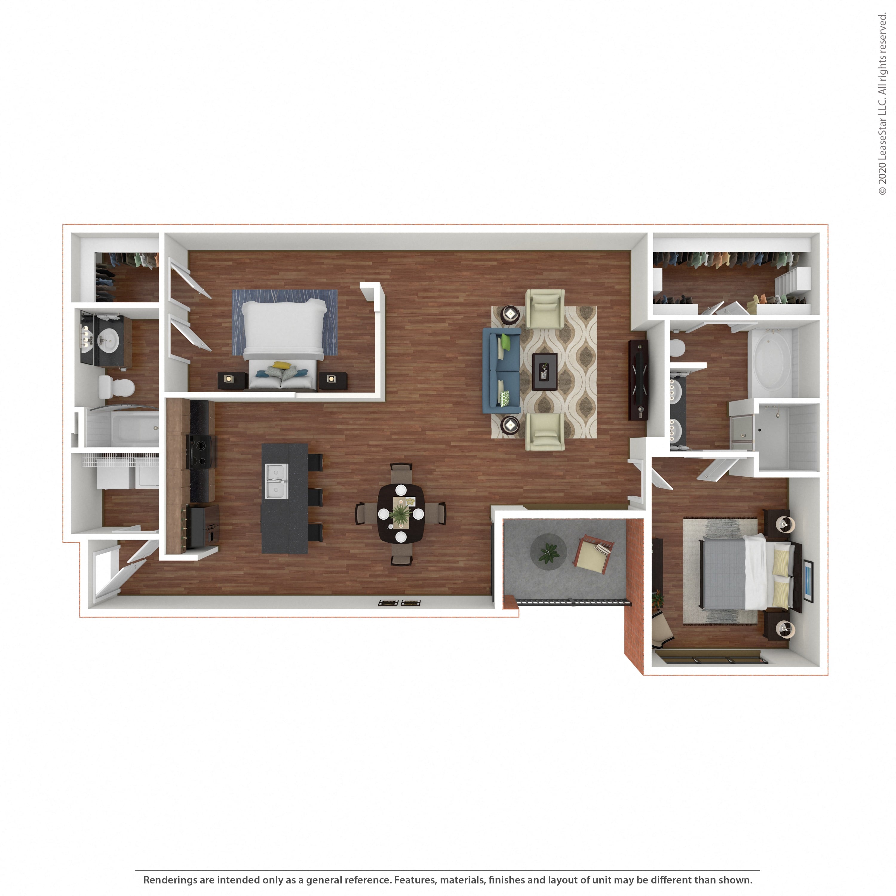 B1 - Affordable 1 floor plan