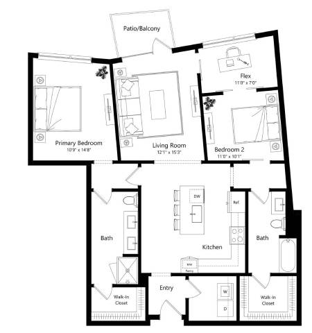 B9 floor plan