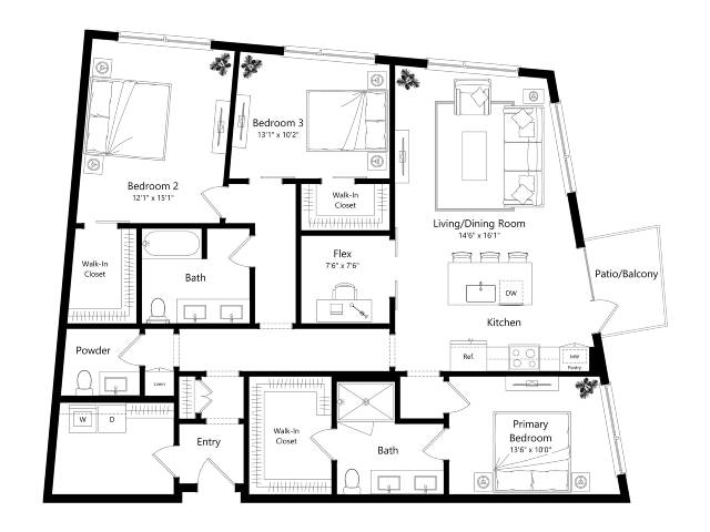C4 floor plan