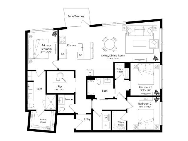 C3 floor plan