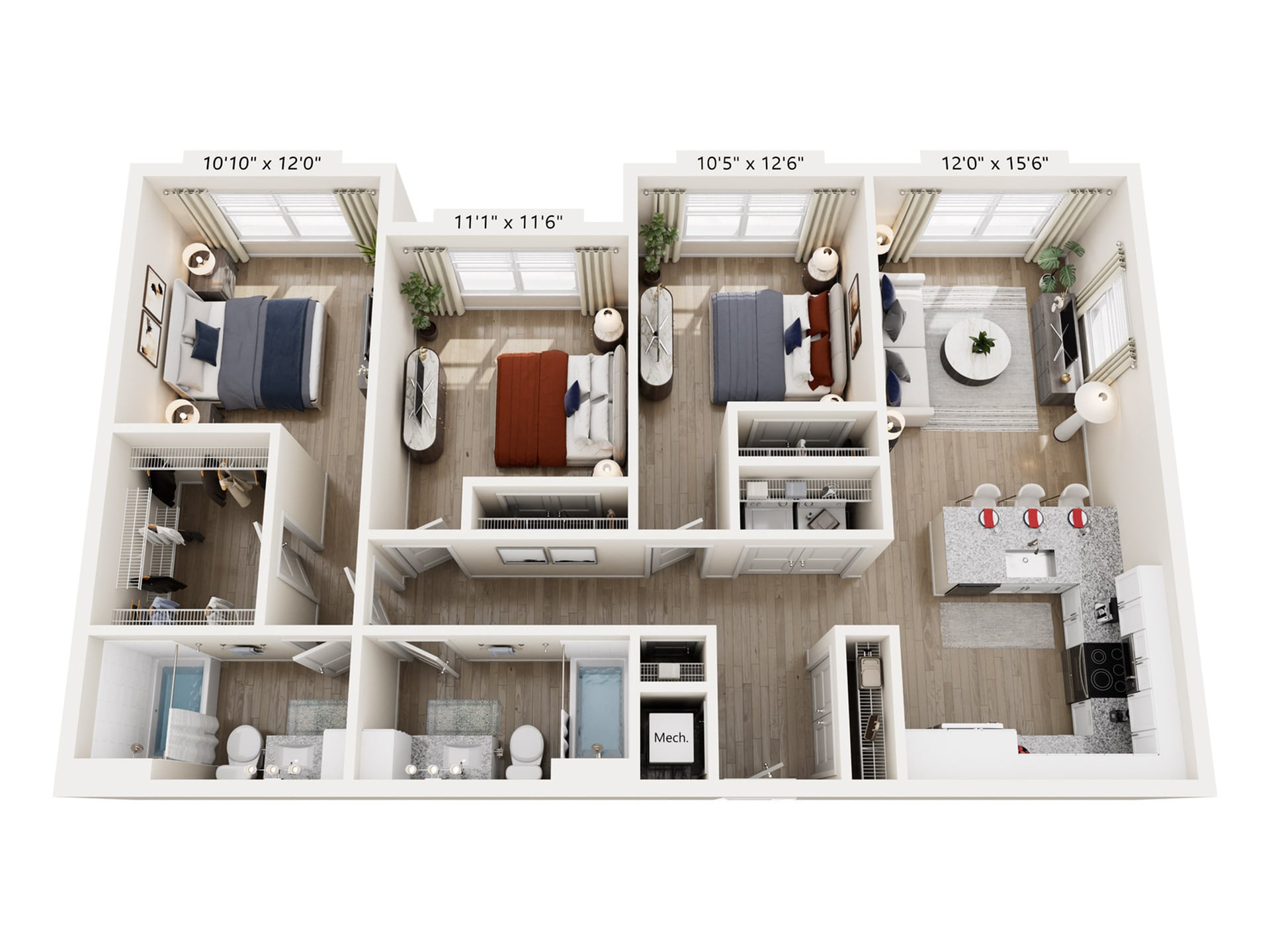 C1 floor plan