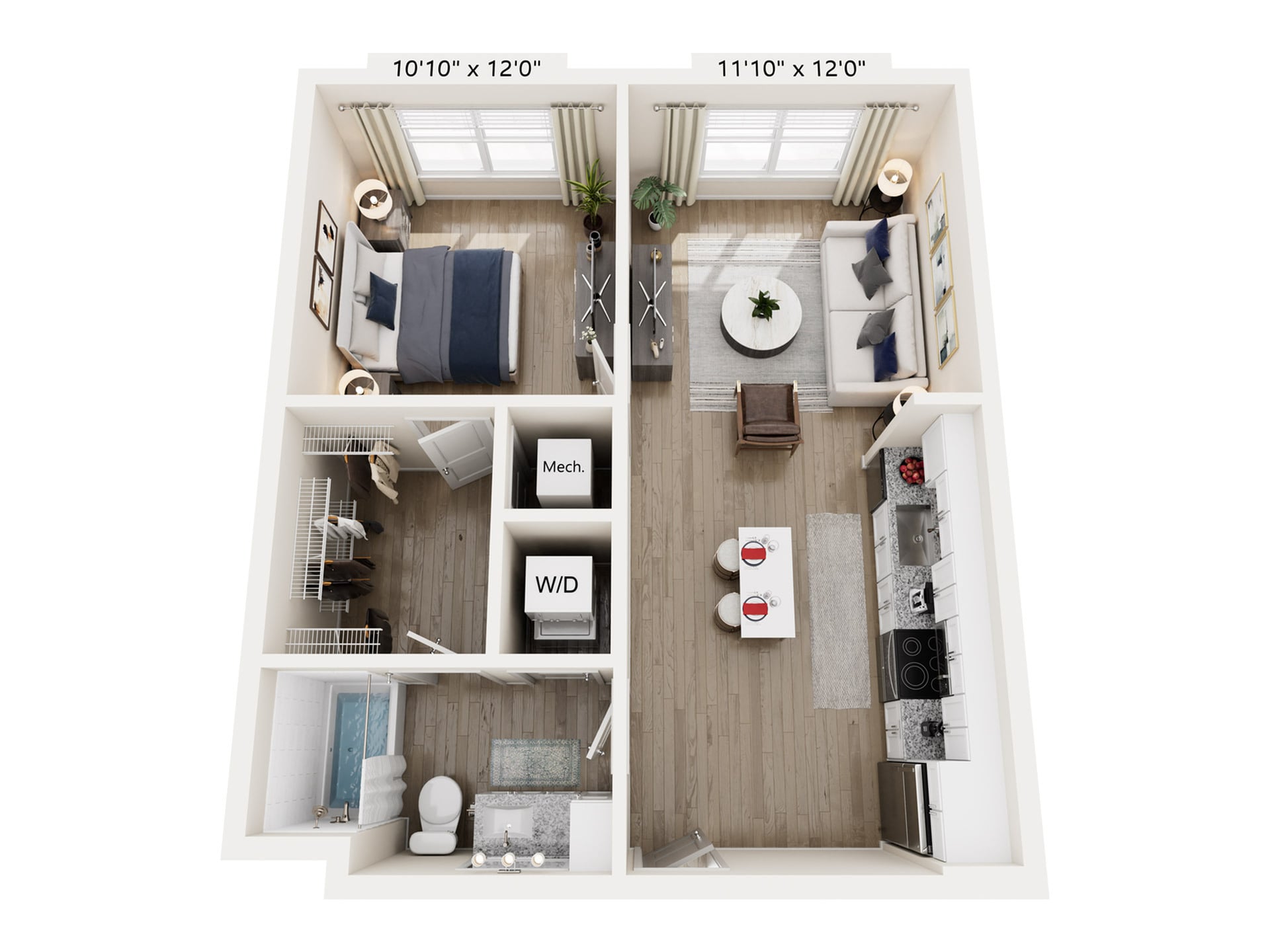 A1 floor plan
