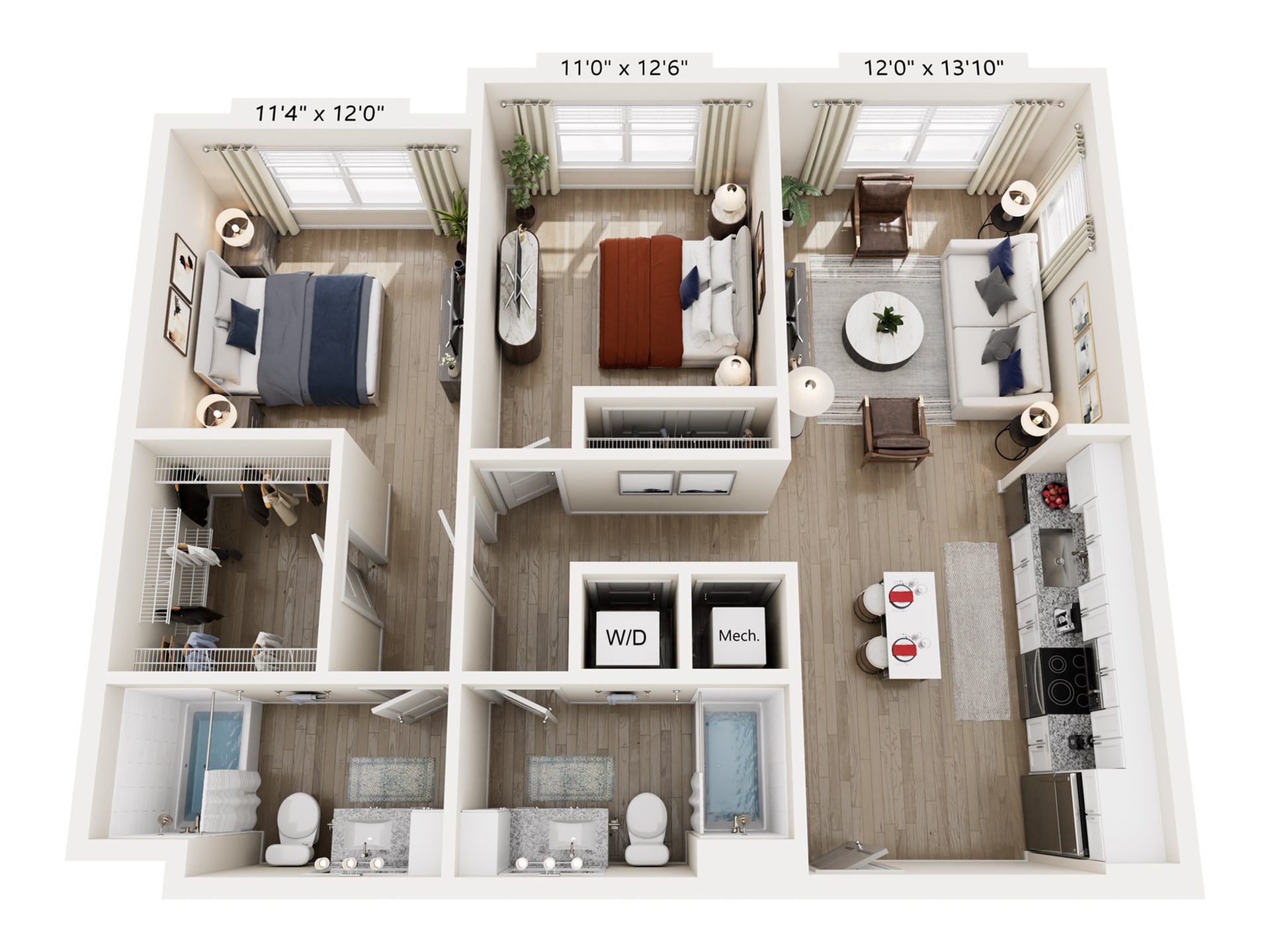 B2 floor plan