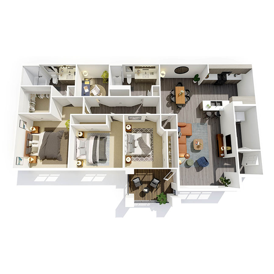 The Estate floor plan