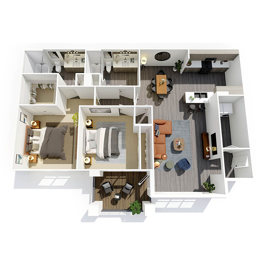 The Bradley floor plan