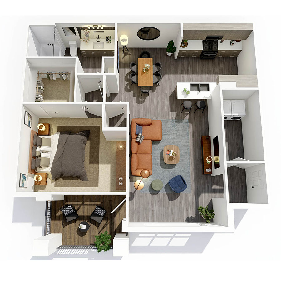 The Avenue floor plan