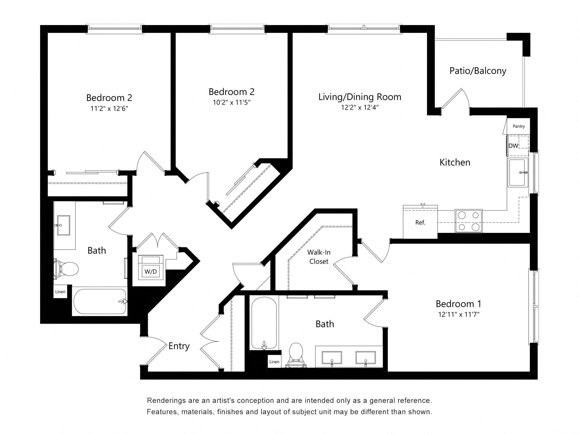 C1 floor plan