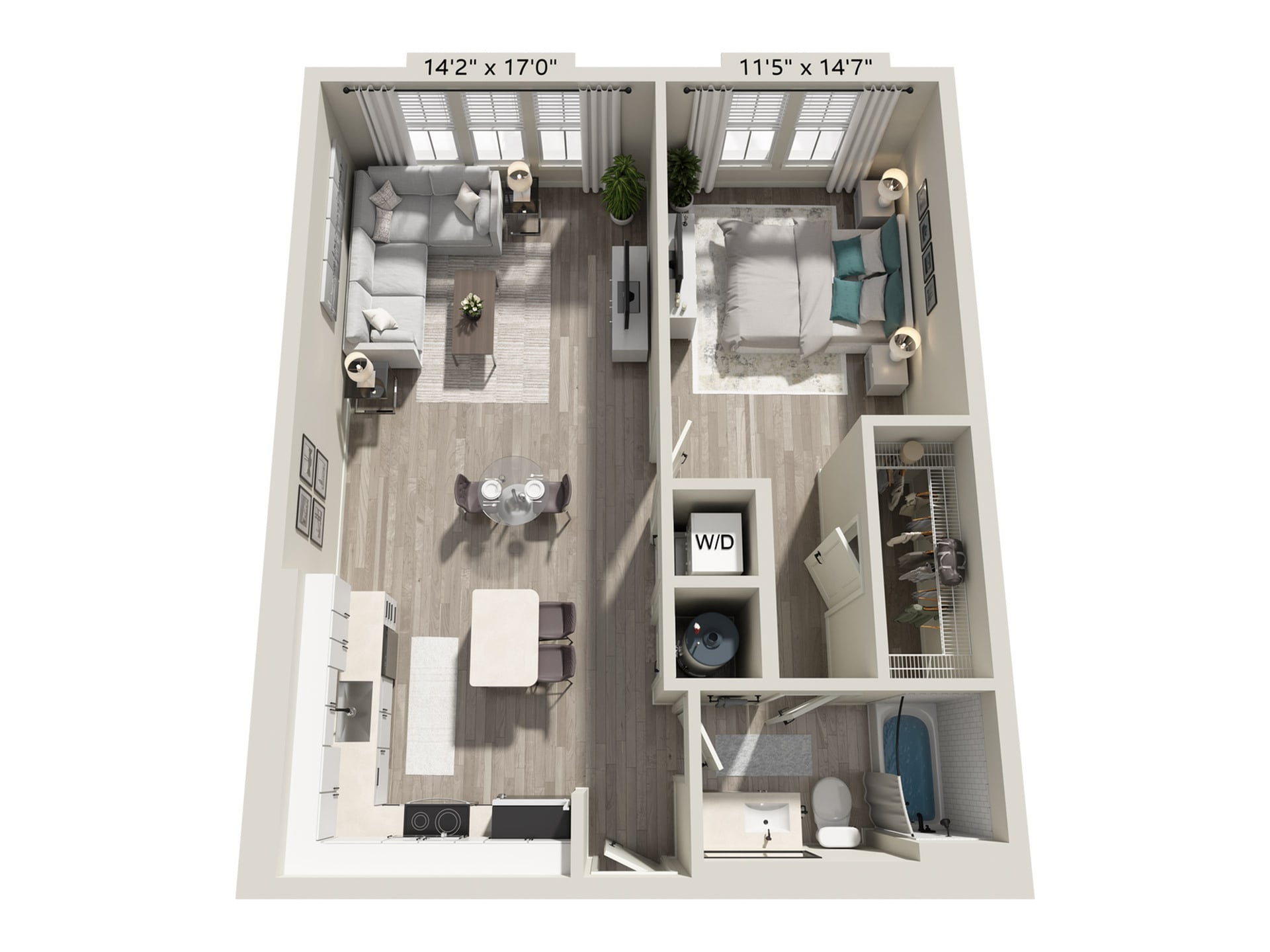 A1 floor plan