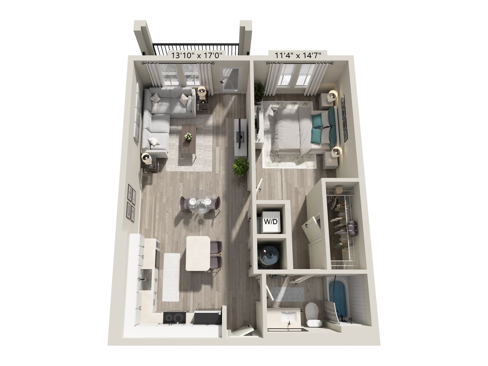 A1.1 floor plan