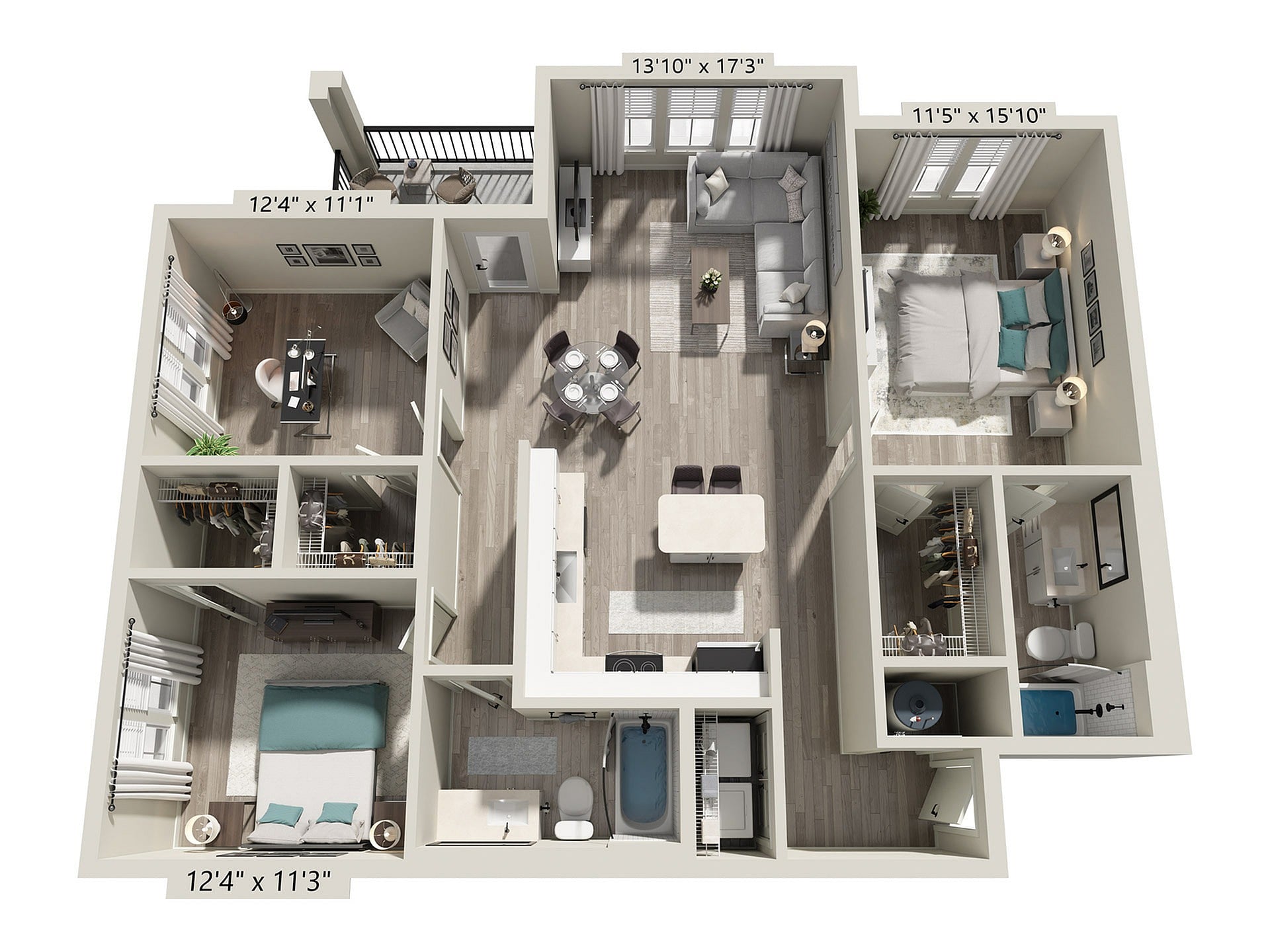 C1 floor plan