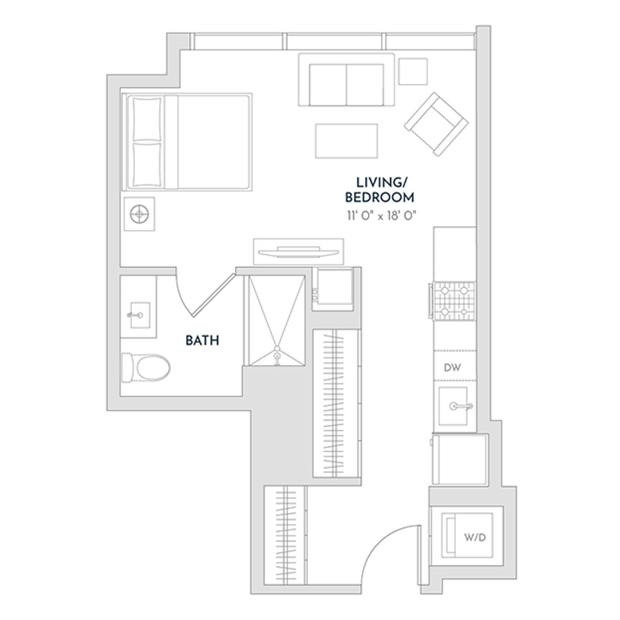 Unit 1507 floor plan