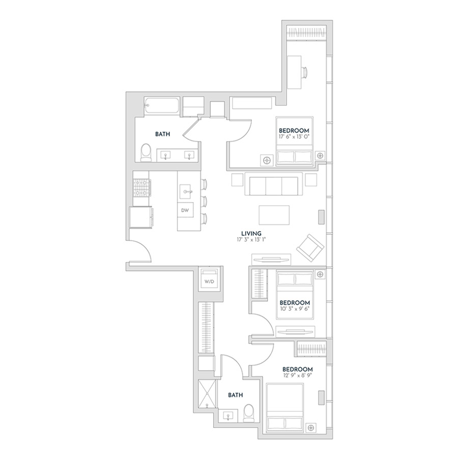 Unit 301 floor plan