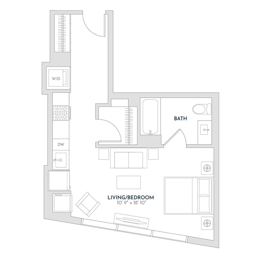 Unit 802 floor plan