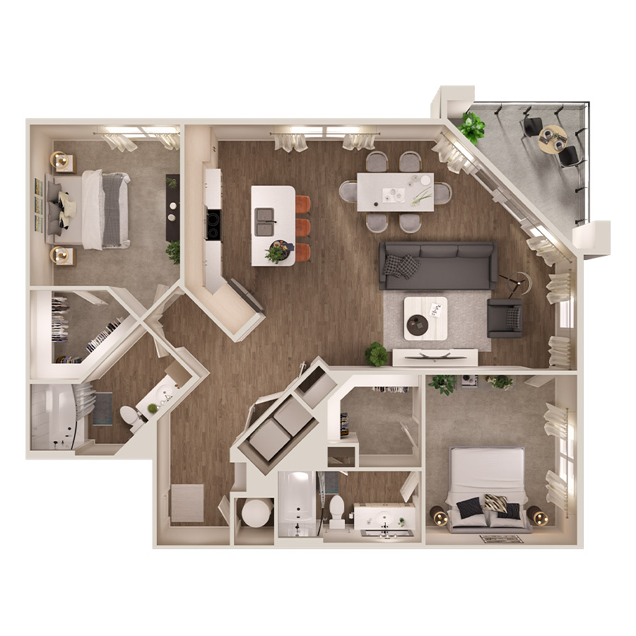 B4 floor plan