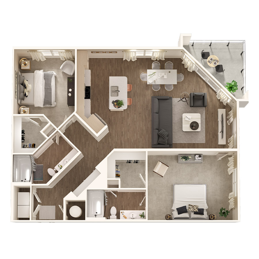B2 floor plan