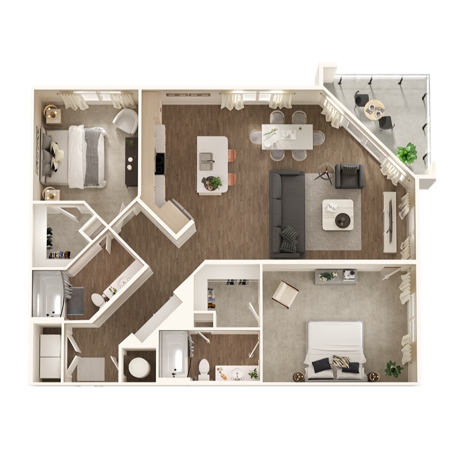 B2 floor plan