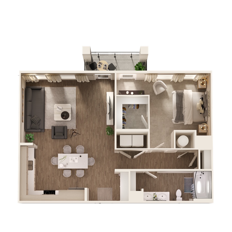 A6 floor plan