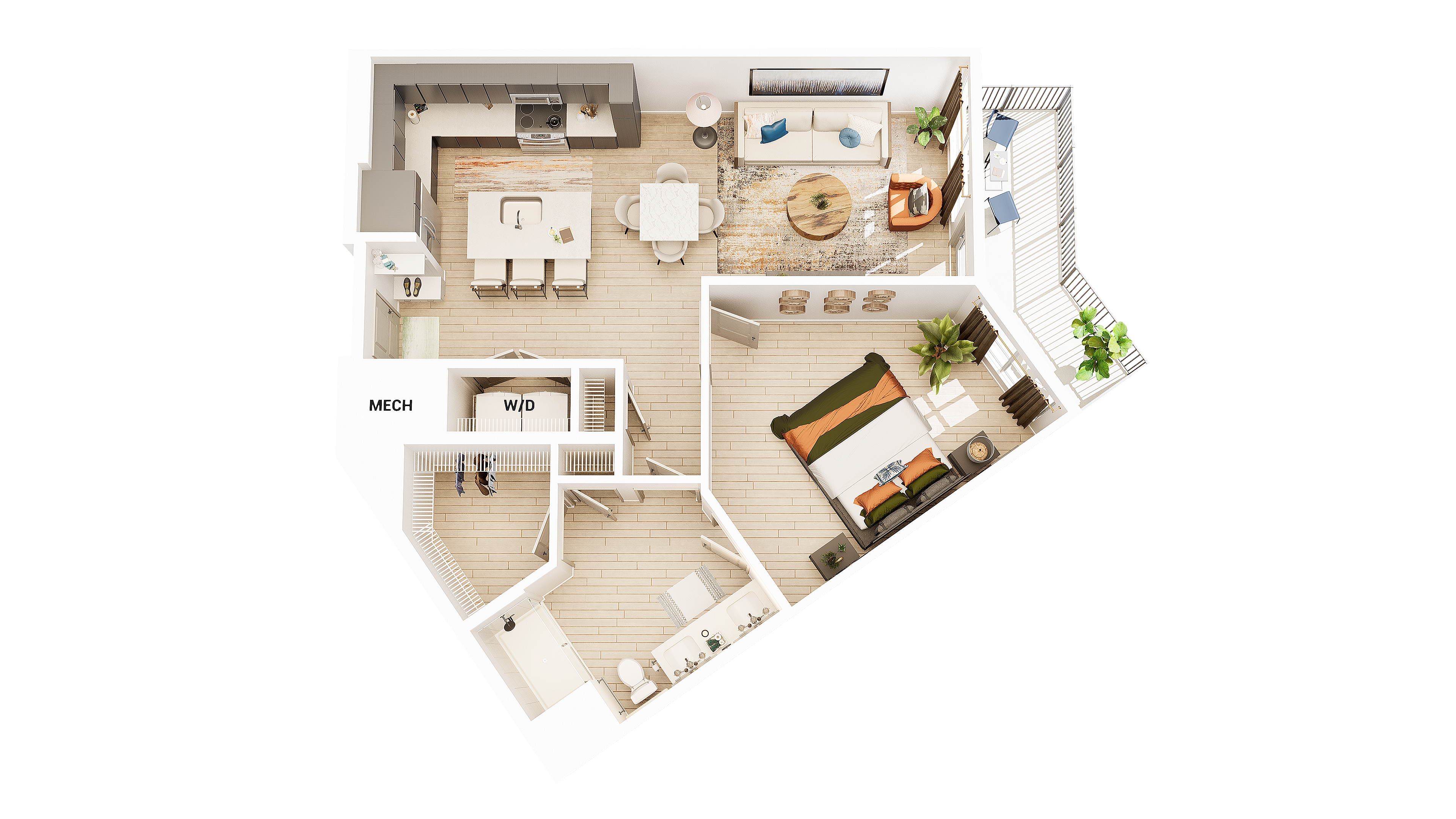 A1 floor plan