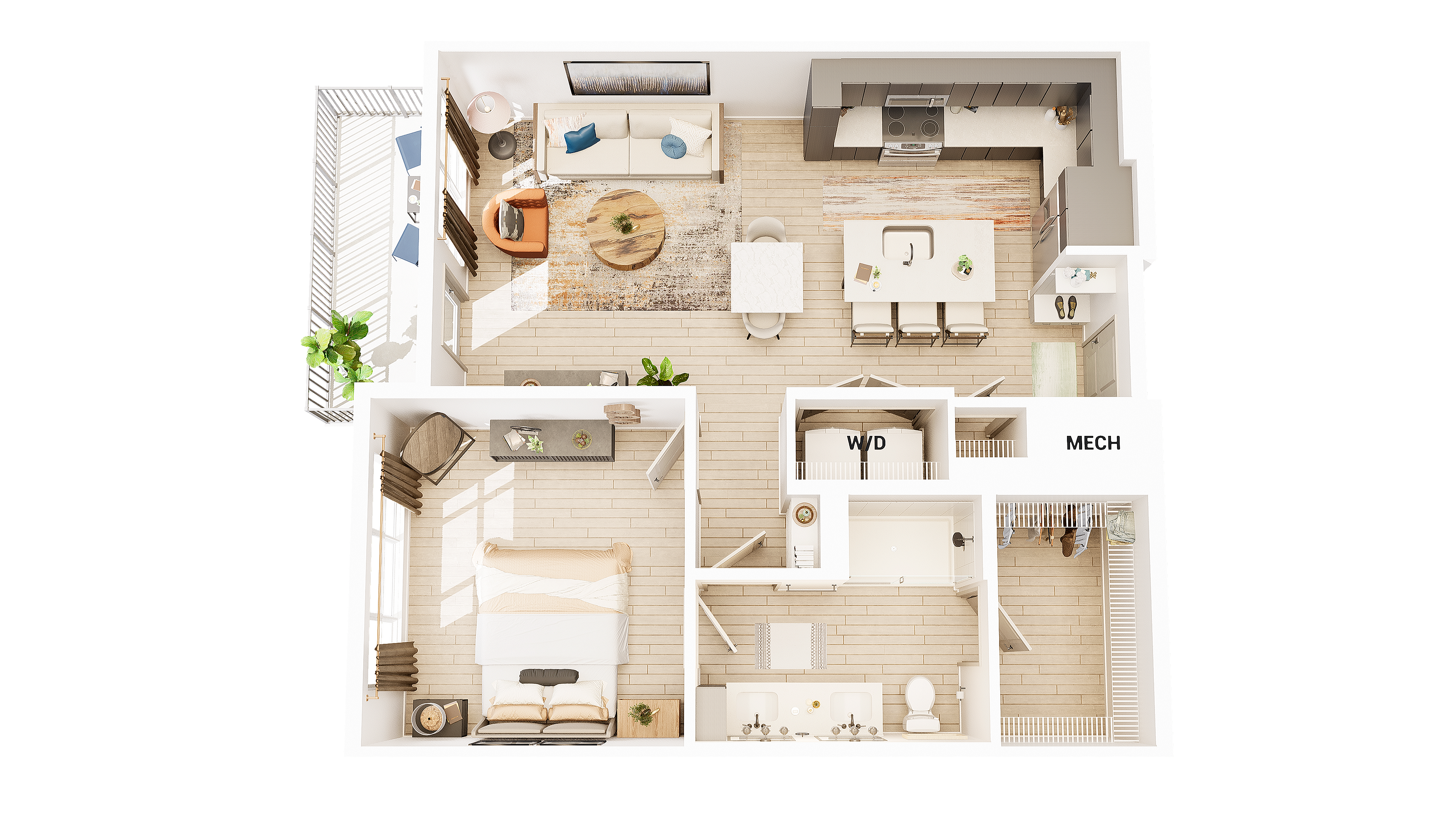 A2 floor plan