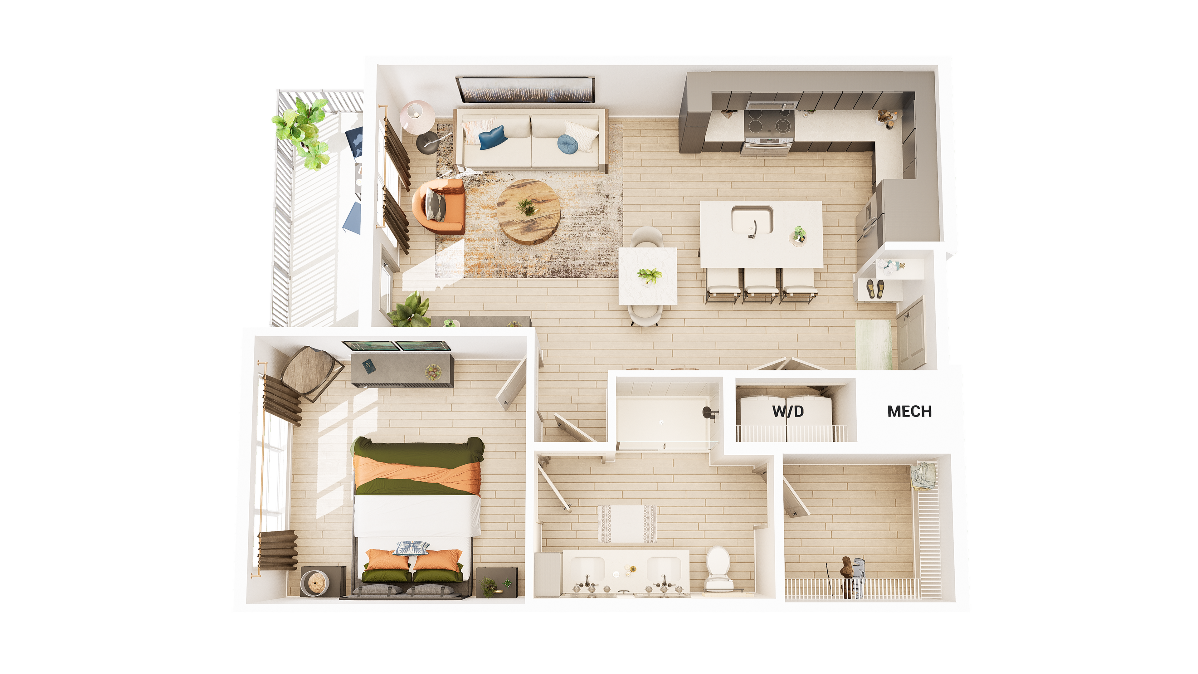 A6 floor plan