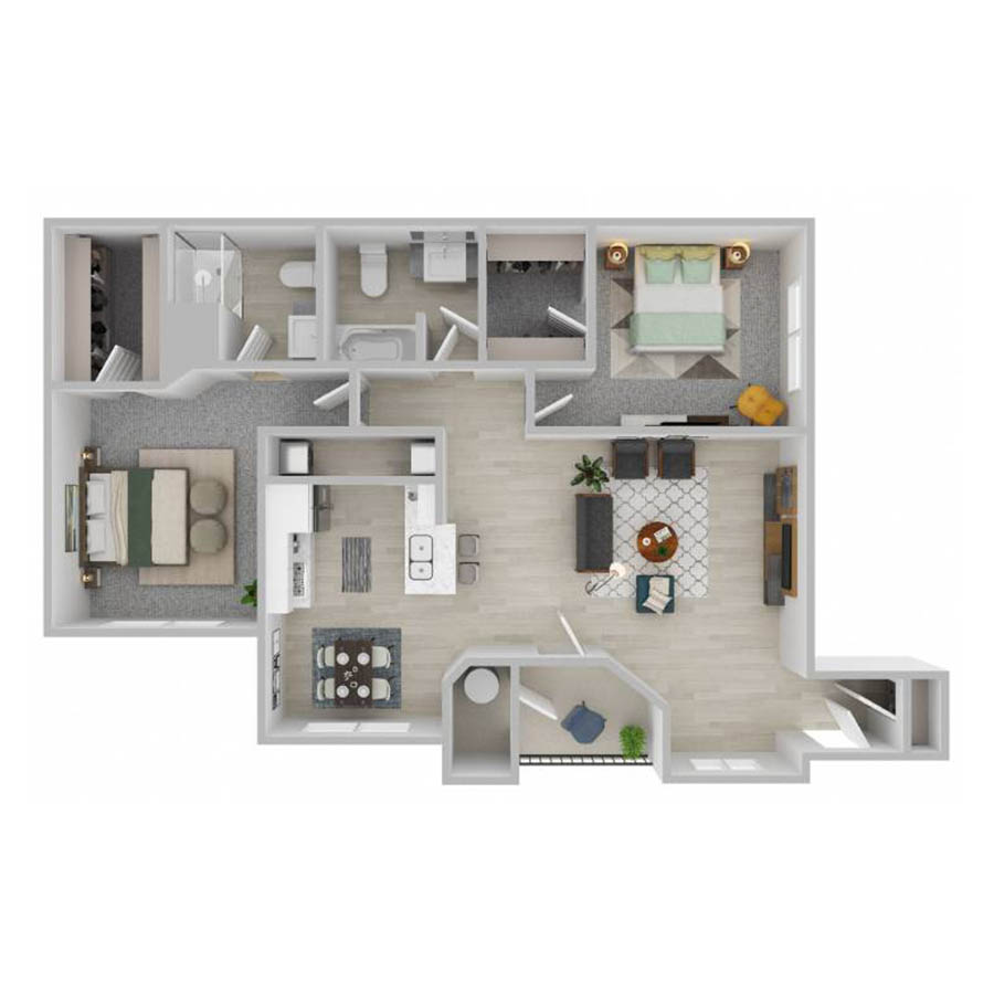 The Camden floor plan