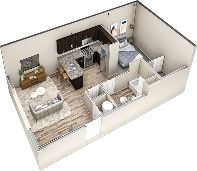 Studio Haven Summit floor plan