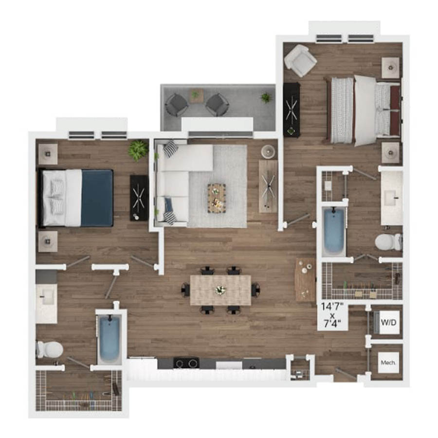 B1 floor plan