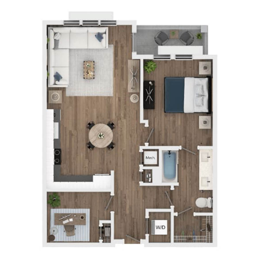 A4 floor plan