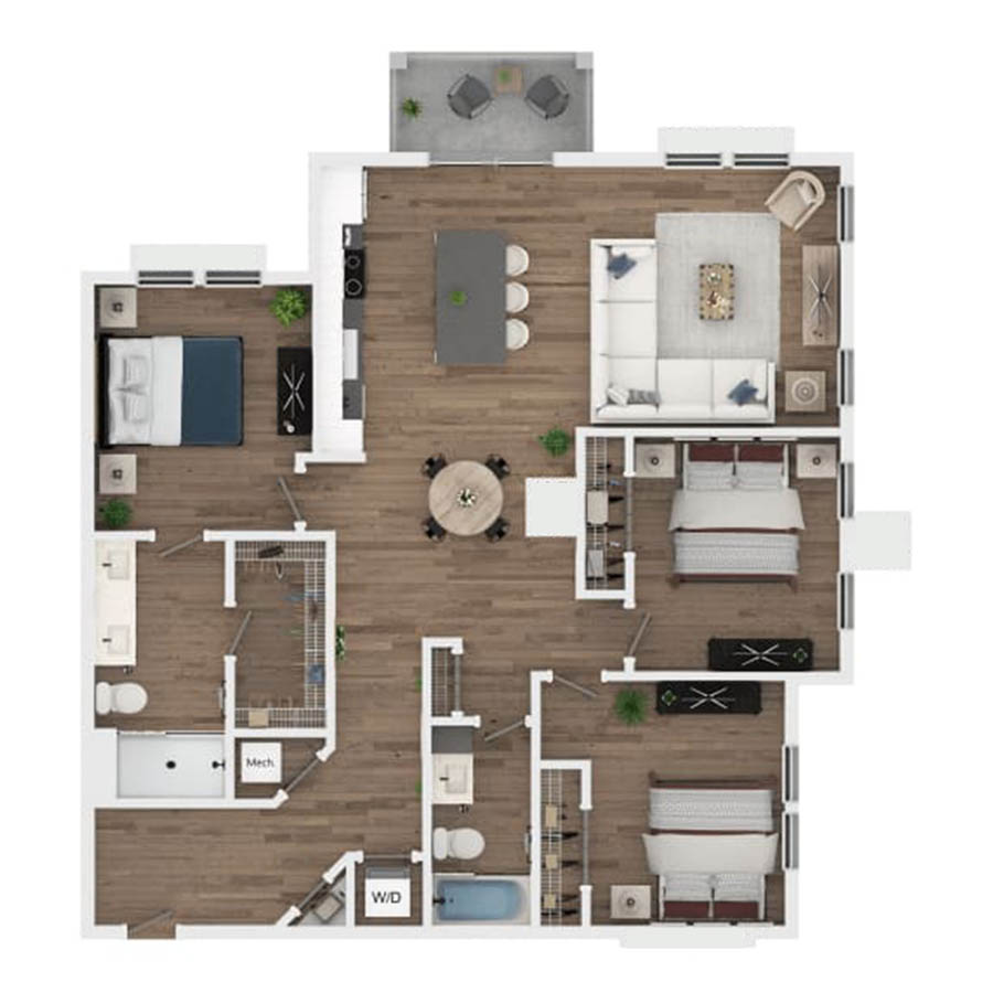 C1 floor plan