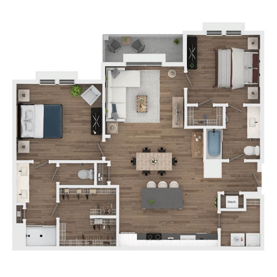 B3 floor plan