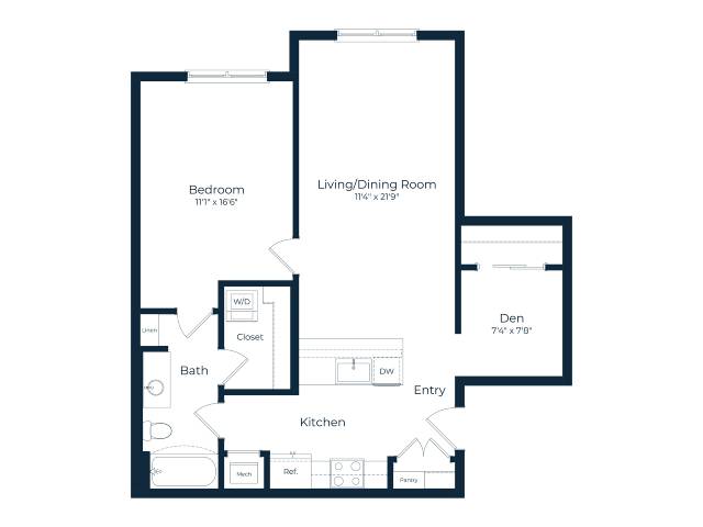 A4 floor plan