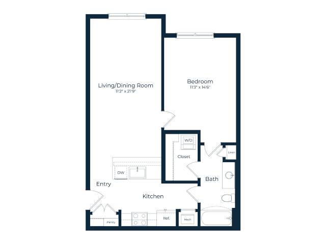 A2 floor plan