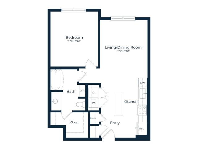 A1 floor plan